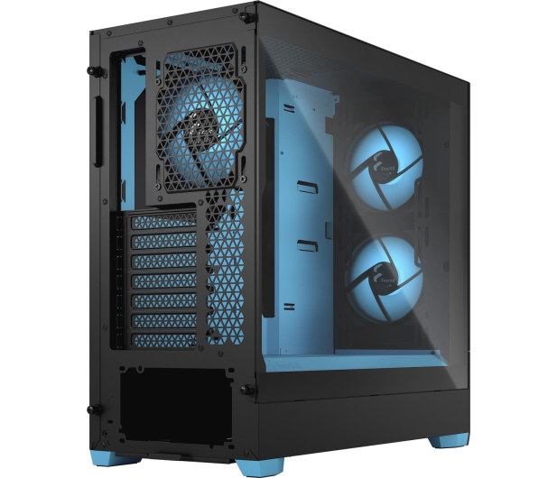 FRACTAL DESIGN Pop Air TG Clear Tint RGB cyan core FD-C-POR1A-02 - 1051250 - zdjęcie 7